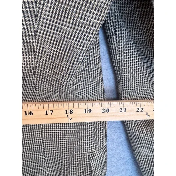 Mens Canali Blazer Silk Wool 42L Italy Jacket Sport Coat Tan Micro Check Texture Suits